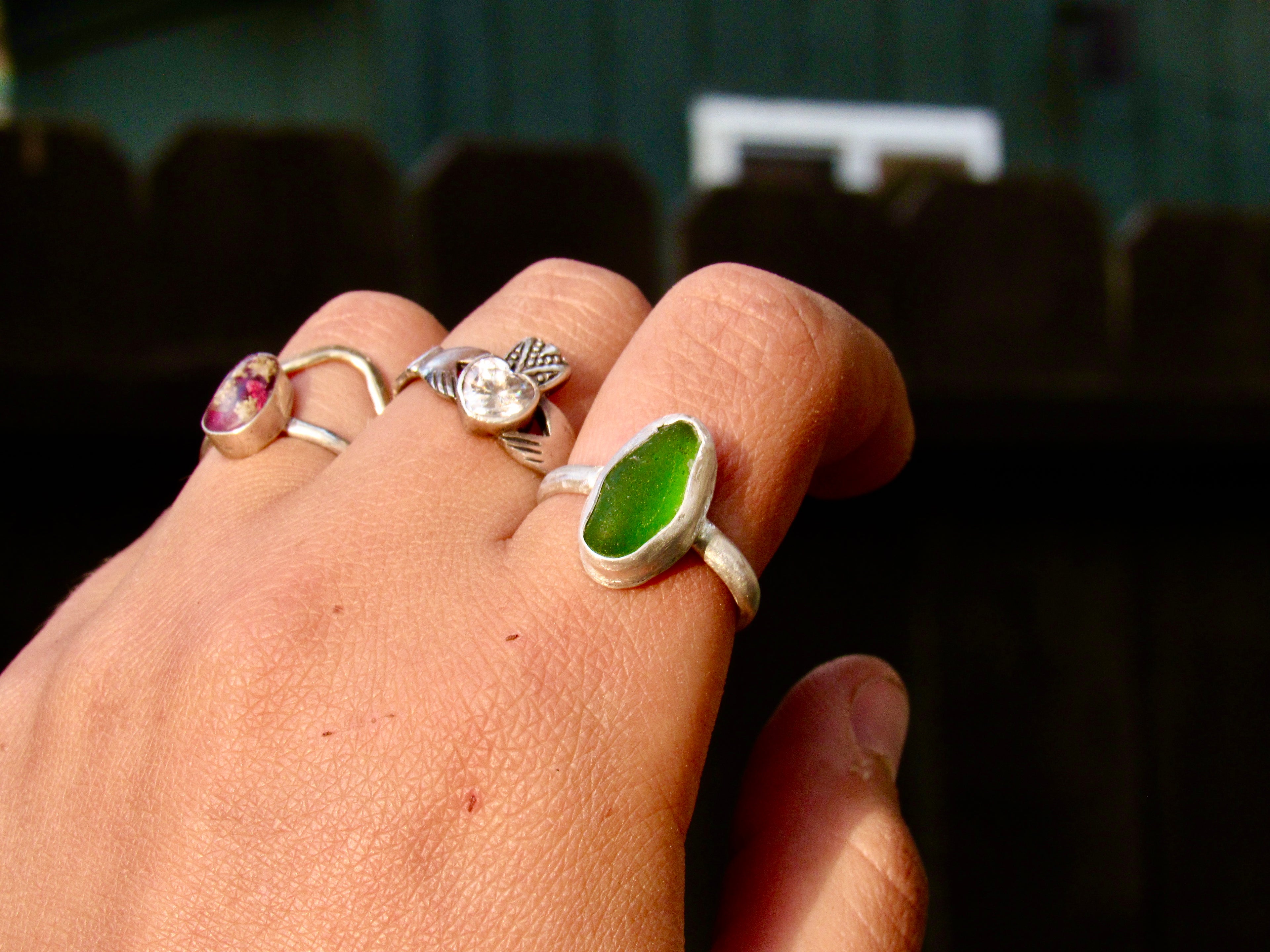 Sea Glass Ring