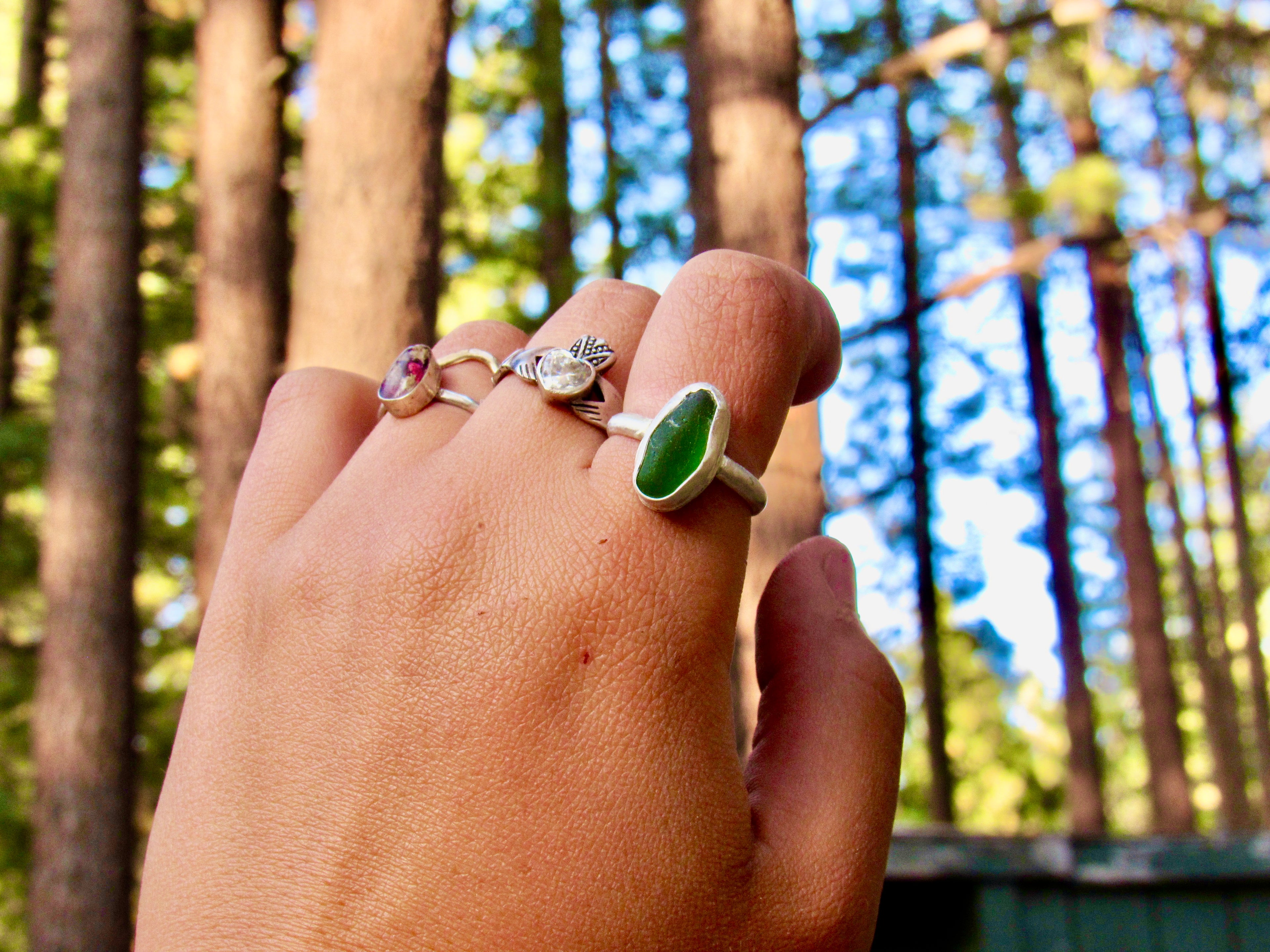 Sea Glass Ring