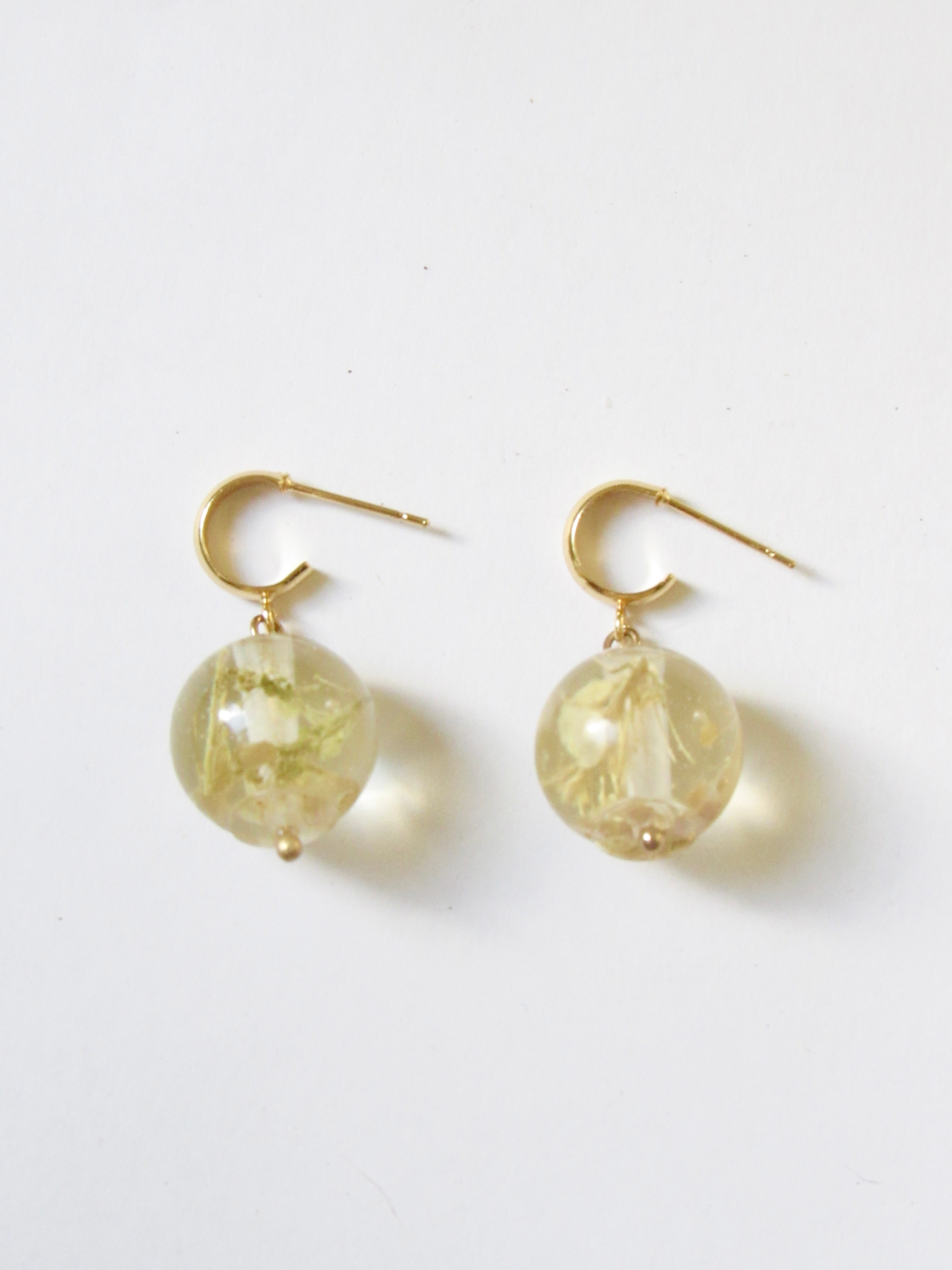 Globular Flowers on small hoops